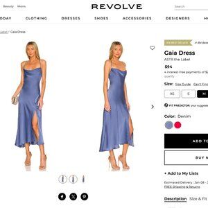 ASTR the Label: Gaia Dress (Blue)